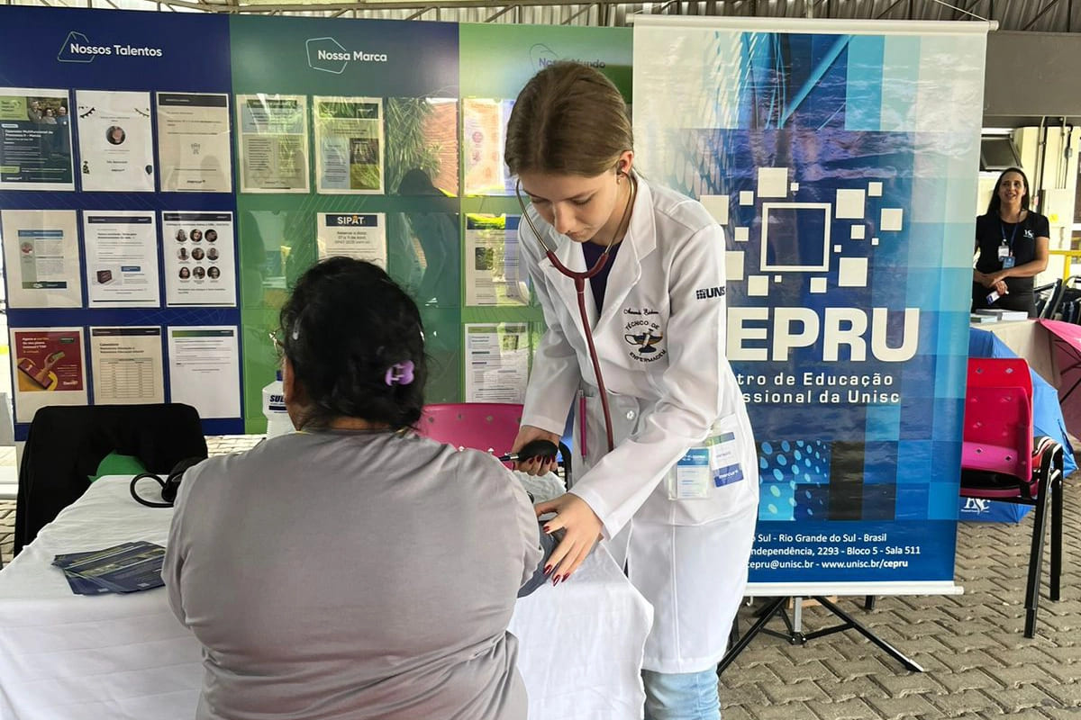 Feira da Saúde na Escola Rosário