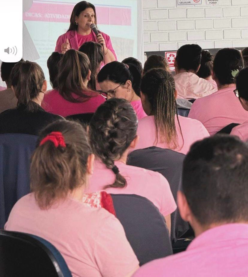 Palestra sobre Saúde da Mulher, Empresa G&S